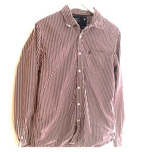 Mens stripped button up